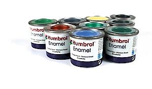 Humbrol Model Paint - Aa1434 No 130 White - Satin -14Ml