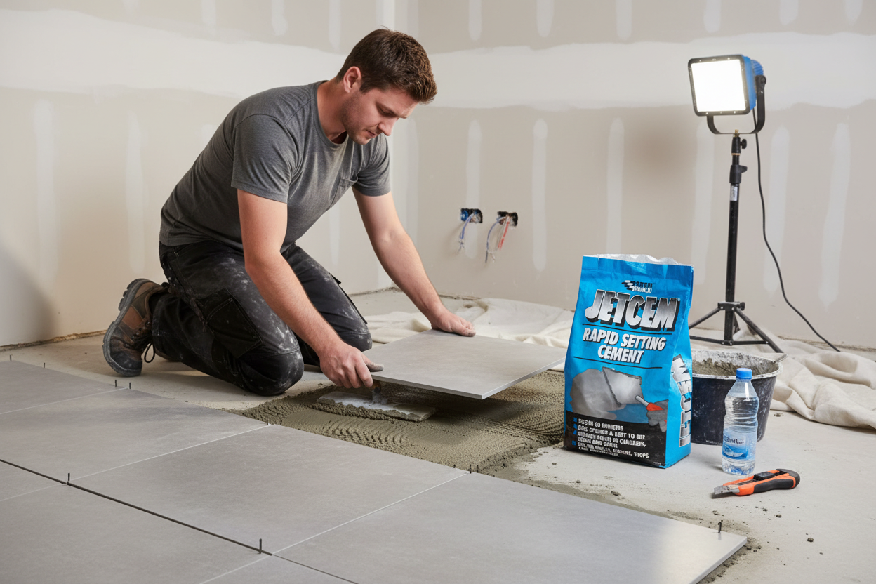 Everbuild Jetcem Rapid Repair Cement Grey, 3 Kg