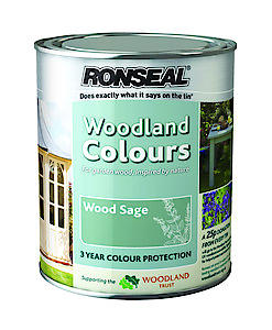Ronseal Wtsp25L Woodland Colours Sapling Green 2.5 Litre