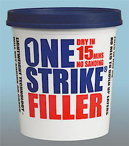 Everbuild One Strike Multi-Purpose Quick-Drying Filler White | 1 Litre