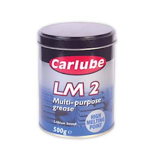Carlube Multi-Purpose, Lithium Grease, LM 2, 500g
