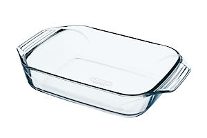 Pyrex Optimum Glass Rectangular Roaster 31cm x 21cm
