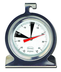 Brannan 50mm Stainless Steel Fridge/Freezer Thermometer