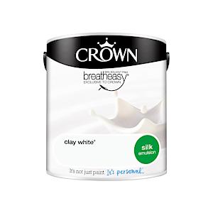 Crown Retail Core Emulsion Silk Clay White 2.5 L