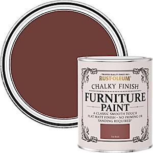 Rust-Oleum Amz0023 Chalky Furniture Paint Fire Brick 125Ml