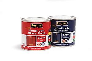 Rustins Small Job Satin Paint Buckingham Green 250Ml