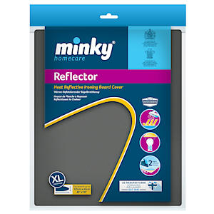 Minky Reflector Ironing Board Cover Metallised 125cm X 45cm