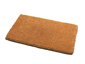 Addis Malton Door Mat Highly Absorbent Plain 100% Natural Coir 75 X 45 Cm