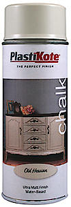 Plasti-Kote Chalk Finish Spray Old Hessian 400Ml