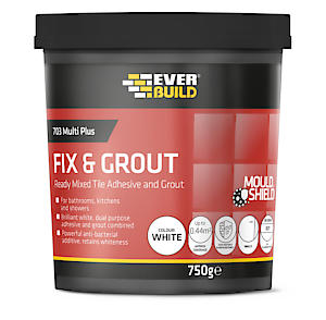 Everbuild 703 Fix & Grout Tile Adhessive 750g