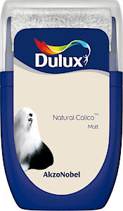 Dulux Walls & Ceilings Tester Paint, Natural Calico, 30 Ml