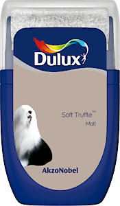 Dulux Walls & Ceilings Tester Paint, Soft Truffle, 30 Ml