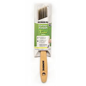 Ronseal Precision Finish Brush 1 Inch Angled