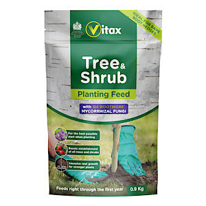 Vitax Tree & Shrub Planting Feed | with Q4 Rootmore | 900g Pouches
