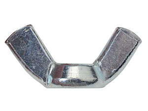 Forgefix Wing Nuts | M6 | Zinc Plated | Bag 10