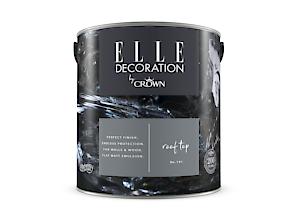Elle Decoration By Crown 2.5L Flat Matt Emulsion Paint - Rooftop No 181