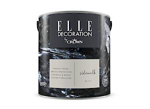 Elle Decoration By Crown 2.5L Flat Matt Emulsion Paint - Sidewalk No 111