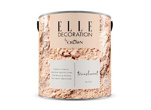 Elle Decoration By Crown 2.5L Flat Matt Emulsion Paint - Translucent No 502