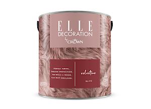Elle Decoration By Crown 2.5L Flat Matt Emulsion Paint - Velvetine No 442