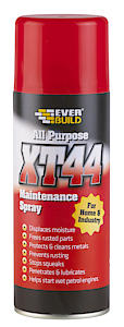 Everbuild XT44 All-Purpose Maintenance Spray | 400 Aerosol Spray