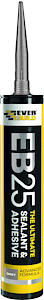 Everbuild Eb25 The Ultimate Sealant And Adhesive Cartridge  Adhesive Grey – 300Ml