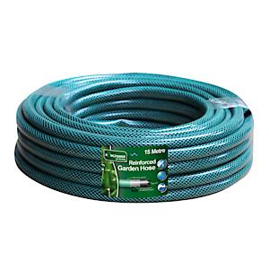 Kingfisher Garden Hose | Reinforced Reel | 15m Length | 3 Layered Construction