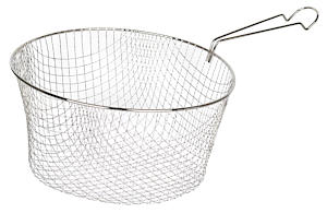 Pendeford Wire Chip Basket Stainless Steel Silver 20cm
