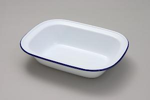 Falcon Oblong Pie Dish White 20 X 15 X 4.5Cm