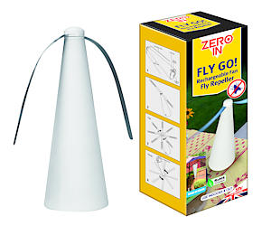 Zero In Fly & Wasp Fly Go! USB Rechargeable Fan Repeller