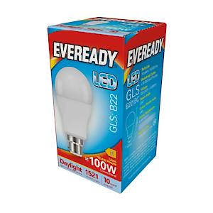 ER LED GLS 13.2W 1560LM B22 DLght