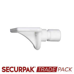 Shelf support plug type White 40