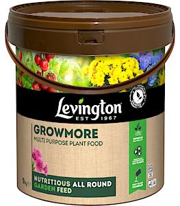 Levington Growmore All Purpose Plant Food Granules For Fruit Veg & Flowers 9.0kg.