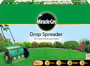 Miracle-Gro  Drop Spreader | Ideal for Complete 4in1 , Grass Seed, Lawn Care treatments