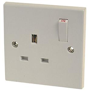 1G 13A SWITCH SOCKET (4 Pack Bundle)