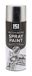 151 Multi Purpose Chrome Colour Gloss Spray Paint 400ml
