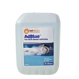 MyFuels AdBlue 10L For SCR Diesel Vehicles | Pouring Spout Included