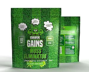 Grass Gains Fast Moss Eliminator | Eco-Friendly Lawn Moss Control 2kg