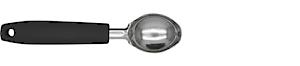 Fackelmann Initial Ice Cream Scoop Black