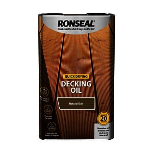 QD Decking Oil Natural Oak 5L
