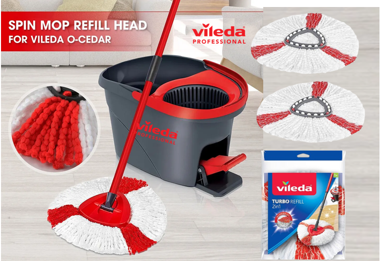 Vileda Turbo 2in1 Mop Head Refill