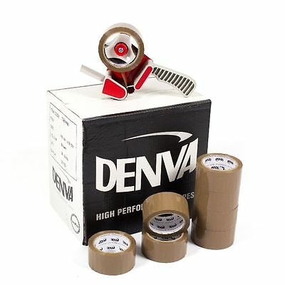 Denva Quality Clear Packaging/Performance Tape 48mm x 66m