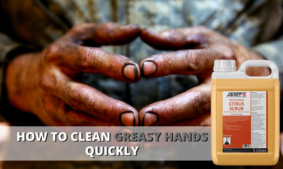 Janit-X Professional Citrus Scrub 5 Litre {Engineers & Mechanic Tough Cleaning Agent}