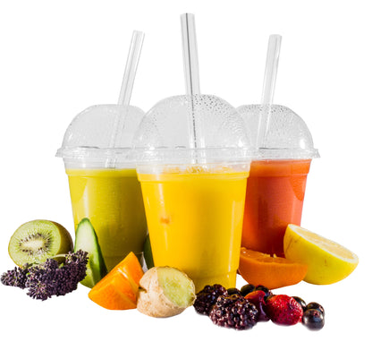 Belgravia Disposables 16oz Plastic Smoothie Cups