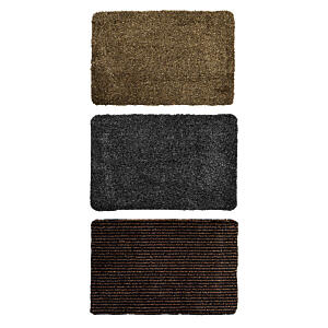 Jvl Kensington Barrier Door Mat, Striped, 50 X 75 Cm, Small