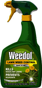 Weedol Lawn Control Trigger Spray | Non Clopyralid Formula | Kills and Controls | 1 Litre