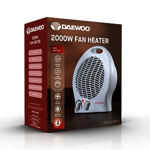 2000W Upright Fan Heater Hea1926G