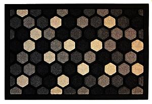 Scrape 'N' Sorb Premium Doormat | Honeycomb | 40 x 60cm | Durable Nylon Pile