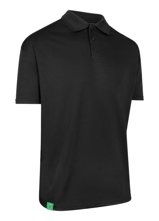 Envirowear Recyclable Polo Shirt Black ALL SIZES