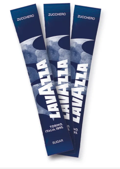 Lavazza Branded White Sugar Sticks - Box of 700 - UK BUSINESS SUPPLIES