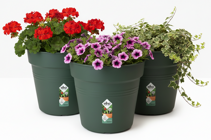 Elho Green Basics Grow Pot 13cm LEAF GREEN